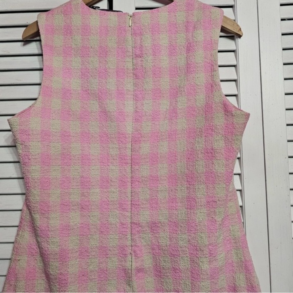 Vero Moda -‎ Plaid Preppy Sheath Dress - Picture 4 of 9